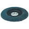 Weiler 4-1/2 Tiger Angled (Radial) Zirc Flap Disc 60Z 5/8-11 Nut 51304 - alternate 1